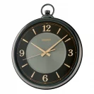 Seiko Zegar Ścienny Analogowy Okrągły Czarny Styl Kieszonkowy QXA843K