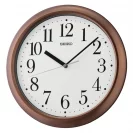 Seiko Zegar Ścienny Analogowy Okrągły Brązowy QXA787B
