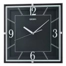 Seiko Zegar Ścienny Analogowy Kwadratowy Czarny QXA821K
