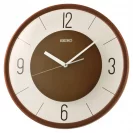 Seiko Zegar Ścienny Analogowy Okrągły Drewniany Brązowy QXA852B