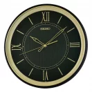 Seiko Zegar Ścienny Analogowy Okrągły Czarny QXA834K