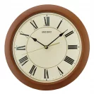 Seiko Zegar Ścienny Analogowy Okrągły Brązowy QXA713T