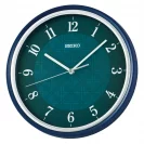 Seiko Zegar Ścienny Analogowy Okrągły Niebieski QHA016L