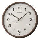 Seiko Zegar Ścienny Analogowy Okrągły Brązowy Klasyczny QHA020B