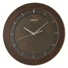 Seiko Zegar Ścienny Analogowy Okrągły Drewniany Brązowy Minimalistyczny QXA869Z