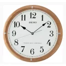 Seiko Zegar Ścienny Analogowy Okrągły Drewniany Sterowany Falami Radiowymi QXR208Z