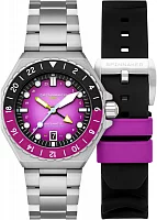 Spinnaker Dumas GMT Cadmium Violet Automatic Date Set SP-5119-66