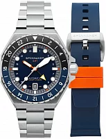 Spinnaker Dumas GMT Navy Black Automatic Date Set SP-5119-22