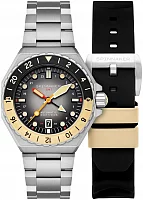 Spinnaker Dumas GMT Red Reversed Grey Date Set SP-5119-88