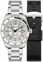 Spinnaker Fleuss Automatic Date Skeleton Brilliant White Severn Edition Set SP-5118-33
