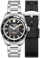 Spinnaker Fleuss Automatic Date Skeleton Wet Suit Black Severn Edition Set SP-5118-11