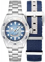 Spinnaker Spence 40mm 300 Automatic Whale Blue x MCS Limited Edition Set SP-5124-11
