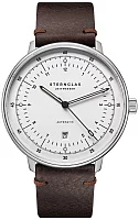 Sternglas Hamburg Automatic Date Silver Dial S02-HH47-VI11
