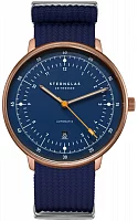Sternglas Hamburg Automatic Hamburg Automatic Date Dark Blue PVD S02-HH46-FI08