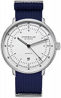 Sternglas Hamburg Automatic Hamburg Automatic Date White S02-HH47-FI07