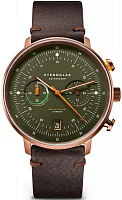 Sternglas Hamburg Mecha-Quartz Chrono Date Green Dial S01-HC35-VI17