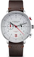 Sternglas Hamburg Mecha-Quartz Chrono Silver Dial S01-HC10-VI11