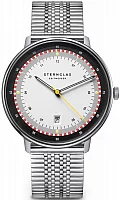 Sternglas Hamburg Quartz Date Limited Edition Hafen SuperSlim Bracelet S01-HHH16-ME08