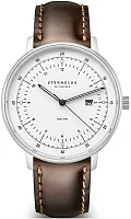 Sternglas Hamburg Solar Date White Dial S01-HS01-BR03