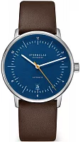 Sternglas Naos Automatic Date Blue Dial S02-NA45-PR04