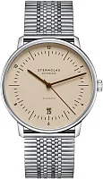 Sternglas Naos Automatic Date Sand Dial SuperSlim Bracelet S02-NA54-ME08