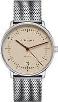 Sternglas Naos Automatic Date Sand Dial Mesh S02-NA54-MI04