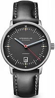 Sternglas Naos Pro Automatic Date Anthracite Dial Bridle Black Strap S02-NP11-BR02