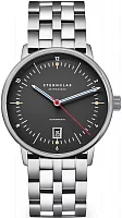 Sternglas Naos Pro Automatic Date Anthracite Dial Steel Bracelet S02-NP11-ME13