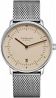Sternglas Naos Quartz Date Sand Dial Mesh Bracelet S01-NA54-MI04