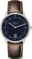 Sternglas Naos Quartz Edition Aventurine Brown Leather Strap S01-NAN40-BR03