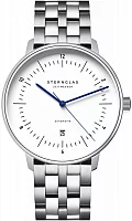 Sternglas Naos XL Automatic Date White Dial S02-NX44-ME13