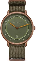 Sternglas Naos XL Edition 1905 Green Dial Green NATO Strap S01-NXT35-FI05