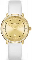Sternglas Naos XS Edition Elyra Quartz Date White Dial S01-NDE12-KL13