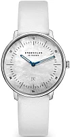 Sternglas Naos XS Quartz Date Mother of Pearl Dial S01-NDP01-KL12