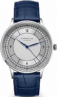 Sternglas Sedius Meca-Quartz Silver Sector Dial S01-SD01-HE02