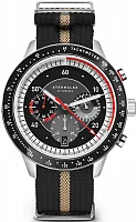 Sternglas Tachymeter 2.0 Meca-Quartz Chrono Black Dial NATO Strap S01-TM03-FI09