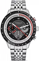 Sternglas Tachymeter 2.0 Meca-Quartz Chrono Black Dial Rice of Breads Bracelet S01-TM03-ME14
