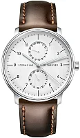 Sternglas Zirkel X Quartz Date White Dial S01-XX01-BR03