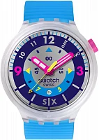 Swatch Big Bold NEON HIELO SB01K400