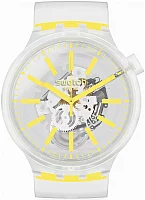 Swatch Big Bold Yellow In Jelly SO27E103