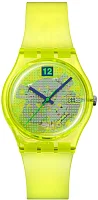 Swatch Gent Biosourced Lacquered LUMINOUSLY LEMON SO28J103
