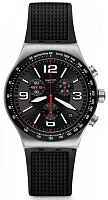 Swatch Irony Chrono Very Dark Grid YVS461