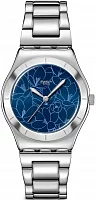 Swatch Irony Medium BLOSSOM TIME BLUE PETAL CHARM YLS235G
