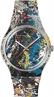 Swatch New Gent Art x GUGGENHEIM POLLOCK'S ALCHEMY SUOZ366
