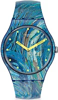 Swatch Art MOMA New Gent The Starry Night By Vincent Van Gogh, The Watch SUOZ335