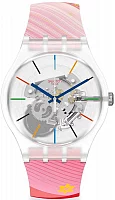 Swatch New Gent Olympics Red Rivers and Mountains SO29Z105