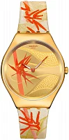 Swatch Skin Irony GOLDEN RED BAMBOO YEAR OF THE SNAKE SYXZ105