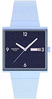 Swatch Square Bioceramic BRIGHT ANGLE SO34L701