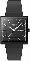 Swatch Square Bioceramic WHAT IF BLACKAGAIN SO34B701