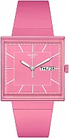 Swatch Square Bioceramic WHAT IF ROSE SO34P700